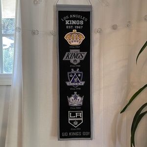 Los Angeles Kings Logo Banner